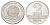Бразилия 2 крузейро 1959 KM 571 алюминий 4646-656