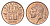 Бельгия 50 сантимов 1983 Belgique, Бодуэн I (1951-1993) KM 148 бронза UNC 4705-233