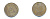 ОАЭ 50 филсов 1973 AH 1393 нефтяные вышки KM 3.1 медно-никель 4379-1137