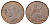 Великобритания 1 пенни 1949 Георг VI (1936-1952), редкий год KM 869, Spink 4117 бронза aUNC 1527-1412