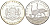 Сомали 10000 шиллингов 1998 фауна Африки, страусы KM 43 серебро PROOF 04-138-35
