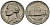 США 5 центов 1987 Джефферсон KM A192 медно-никель 4135-452