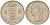 Бельгия 1 франк 1950 Belgie, первый год KM 143.1 медно-никель    4187-117