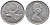 Канада 25 центов 1969 Елизавета II (1952-2022), олень KM 62 b никель 4364-1946