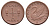 Пренцлау 1/2 марки 1921 Men05 20898.3, Men22.2 26136.3, Scheuch 219a фарфор 1094-10-33
