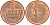 Норвегия 50 эре 2002 Харальд V (1991- ) KM 460 бронза 4582-554