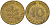 ФРГ 10 пфеннигов 1992 J J. 383, KM 108 сталь плакированная латунью    4603-644