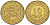 Тунис 10 миллимов 1960 AH 1380 KM 306 латунь 4549-216