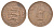 Гернси 2 пенса 1977 Елизавета II (1952-2022), ветряная мельница KM 28 бронза 4703-1057