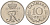Дания 10 эре 1969 C,S, Фредерик IX (1947-1972) KM 849.1 медно-никель    4596-322