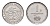 Грузия 1 тетри 1993 год-тип KM 76 нержавеющая сталь UNC 4647-1224