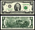 США 2 доллара 1995 F Pick 497 бумага UNC (пресс) 7195-2-2