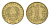 Казахстан 1 тенге 2000 KM 23 латунь 4627-1164
