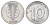 ГДР 10 пфеннигов 1950 E KM 3 алюминий 4668-1124