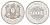 Сирия 1 лира 1991 год-тип KM 120.2 нержавеющая сталь UNC 4699-1027
