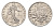 Франция 50 сантимов 1918 KM 854 серебро 4169-1229