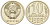 СССР 10 копеек 1988 ЛМД, из набора KM 130, Федорин 168 медь никель цинк BUNC 4178-147