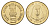 Индия 5 рупий 2009 100 лет со дня рождения Святой Альфонсы KM 365 никель латунь UNC 4119-844