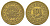 Тунис 100 миллимов 1960 KM 309 латунь 4626-657