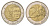 Франция 2 евро 2018 Симона Вейль KM 2459 биметалл 4695-135
