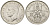Великобритания 1 шиллинг 1939 Георг VI (1936-1952), Шотландский герб KM 854, Spink 4083 серебро aUNC 4619-826