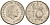 Нидерланды 10 центов 1977 Юлиана (1949-1980) KM 182 никель    4598-333