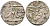 Индия, Хайдарабад 1 рупия 1836 AH 1251 C 66.3 серебро 441-223