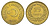 Турция 25 курушей 1949 KM 886 латунь UNC 4641-917
