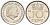Нидерланды 10 центов 1979 Юлиана (1948-1980) КМ 182 никель    4602-541
