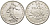 ФРАНЦИЯ 1/2 ФРАНКА 1977 СЕЯТЕЛЬ KM 931.1, LE FRANC 198.16 никель 175-954