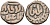 Индия 2 гани 1266-1287 AD Делийский Султанат, Ghiyath al-Din Balban биллон 192-737