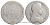 Англия 1 крона 1681 Карл II (1660-1685) Spink 3359, KM 445.1 серебро 00-805-45
