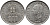 Греция 10 драхм 1959 Павел I (1947-1964) KM 84 никель 4389-521