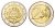 Эстония 2 евро 2012 10 лет евро наличными KM 70 биметалл UNC 4693-1133