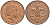 Великобритания 2 пенса 1999 Елизавета II (1952-2022) KM 987, Spink 4690 (C5) сталь плакированная медью 177-736