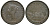 Канада 1/2 пенни 1843 Новый Брауншвейг (Нью-Брансуик) KM 1 медь 4132-1147
