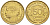 ФРАНЦИЯ 50 САНТИМОВ 1932 ТИП MORLON, OPEN 9, С ЯГОДОЙ KM 894.1, LE FRANC 192.7 алюминиевая бронза 44-729