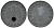 Германия 1 рейхспфенниг 1944 B KM 97, J. 369 цинк 4668-1148