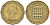 Великобритания 3 пенса 1955 Елизавета II (1952-2022) KM 900, Spink 4153 никель латунь 212-1241