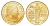 Монако 20 сантимов 1977 Ренье III (1949-2005) KM 143 медь алюминий никель UNC 4646-1154
