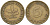 ФРГ 5 пфеннигов 1950 J KM 107, J. 382 сталь плакированная латунью 4585-811