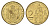 Сербия 2 динара 2007 KM 46 никель латунь 4694-1163