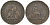Испания 5 сентимо 1870 ОМ, лев со щитом KM 662 бронза 92-1026