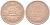 Япония 10 йен 1975 Yr. 50, Хирохито (1926-1989) Y 73a бронза 4122-524