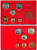 Джерси набор из 6 монет 1968-1975 новый пенни, 1/2, 1, 2, 5, 10 , 50 пенсов, в картонном буклете UNC 3-4-8-9