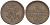 РОССИЯ 1/4 КОПЕЙКИ 1840 СПМ Биткин 841 медь 633-345