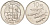 Исландия 10 крон 1987 рыбы KM 29.1 медно-никель UNC 4591-516