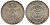 ФРГ 5 МАРОК 1973 G, 125 ЛЕТ ФРАНКФУРТСКОМУ ПАРЛАМЕНТУ KM 137, J. 412 серебро UNC 413-4812