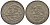 МЕКСИКА 20 ПЕСО 1980 КУЛЬТУРА МАЙЯ KM 486 медно-никель VF+ 118-931