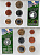Бразилия набор из 6 монет (1, 5, 10, 25 и 50 сентаво; 1 реала) и с серебрянной медалью приуроченной к чемпионату мира 2006 в Германии и посвященной выступлению сборной Бразилии на чемпионатах мира 2003 и 2004 статуя Христа-Искупителя (Рио-де-Жанейро), диа